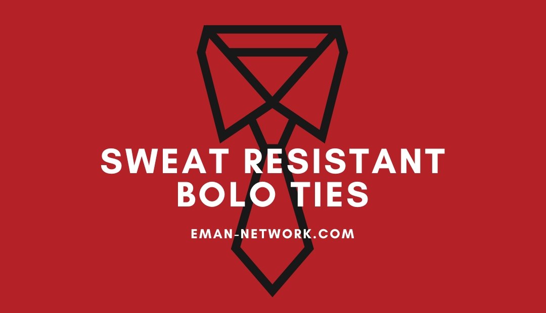 Sweat Resistant Bolo Ties