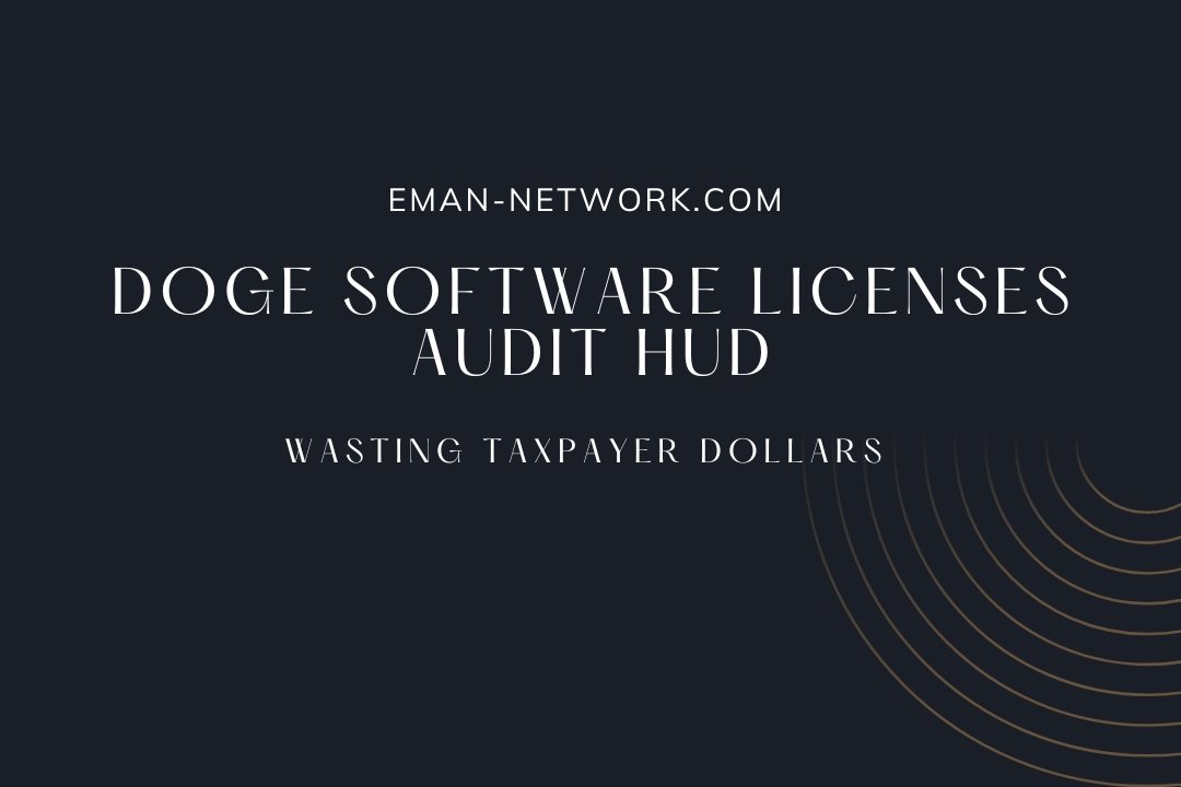 Doge Software Licenses Audit HUD