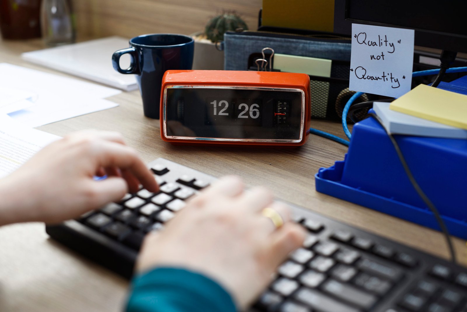 WorkTime keystroke counter software