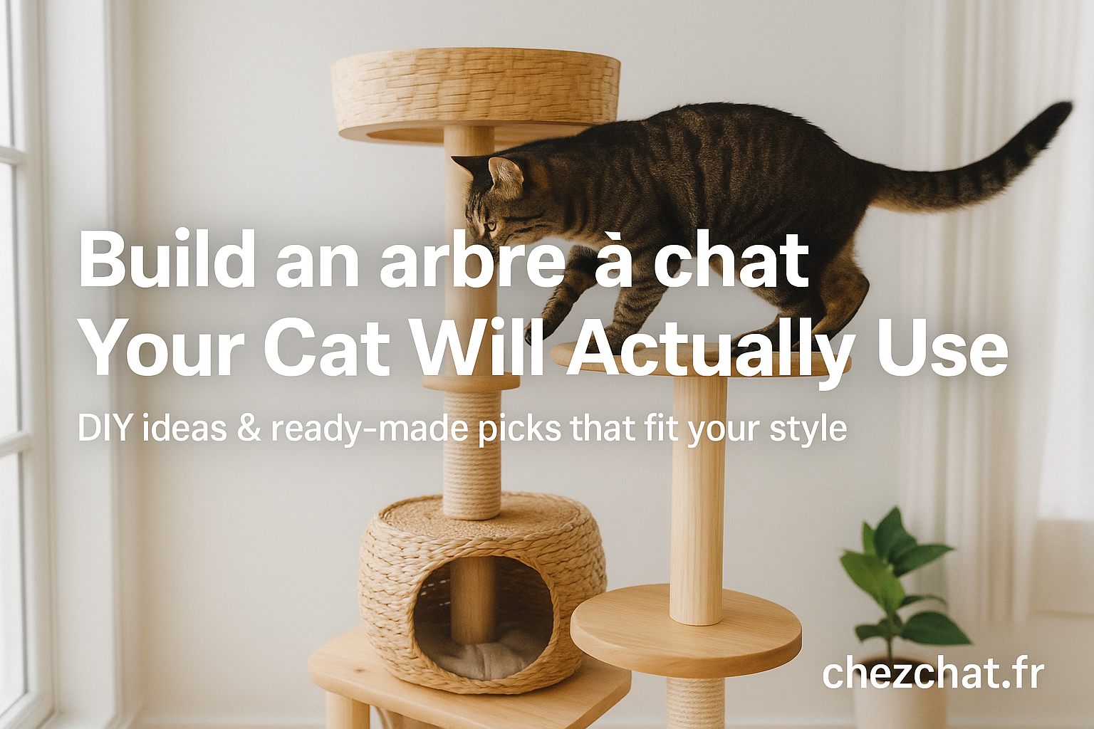 Build an arbre à chat Both You and Your Cat Will Love