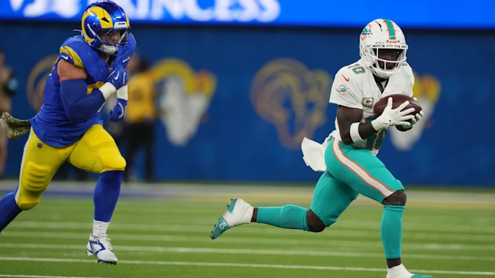 Miami Dolphins vs Los Angeles Rams Match Player Stats
