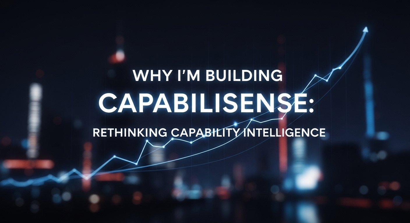 Why Im Building Capabilisense