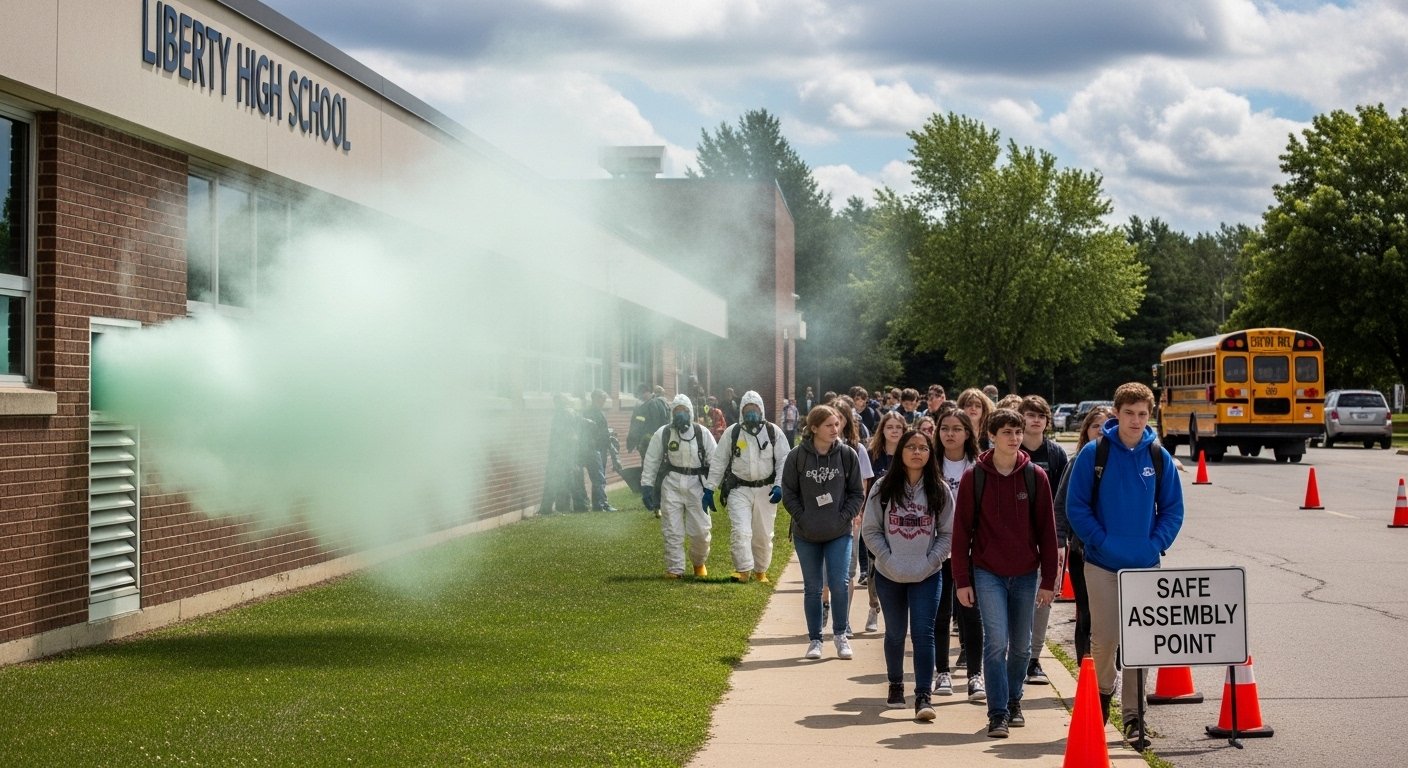 Liberty High School Gas Evacuation