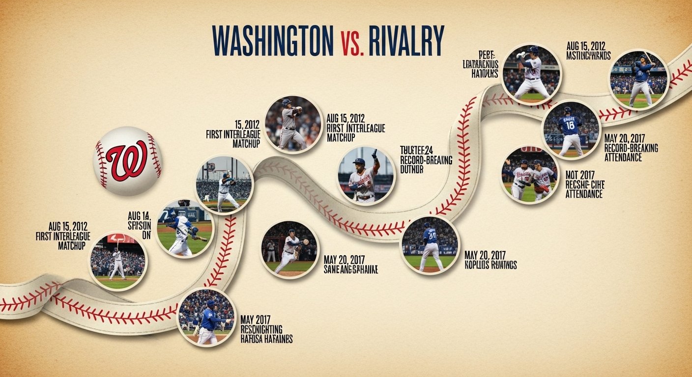 Washington Nationals VS Kansas City Royals Timeline