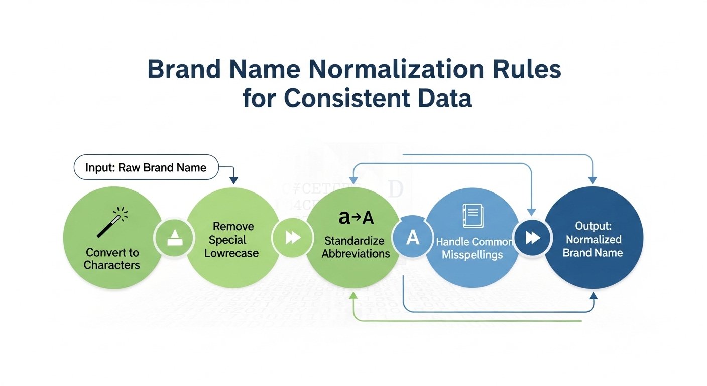 Brand Name Normalization Rules