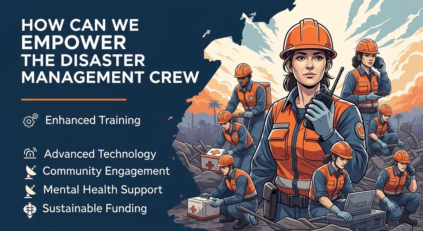 How Can We Empower The Disaster Management Crew